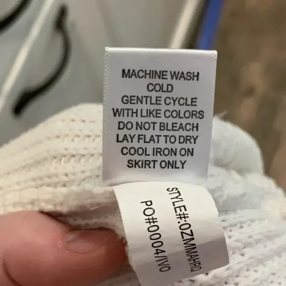 Off white self esteem knit sweater. size small - Picture 5 of 5